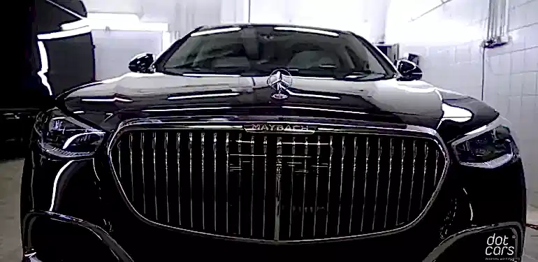 Придали лоск и защитили кузов автомобиля бизнес-класса Mercedes-Maybach S 580